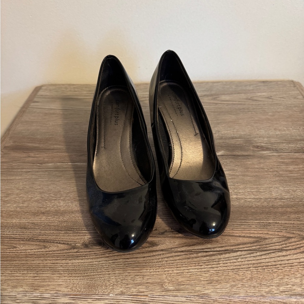 Comfort Plus Black Women's Pumps